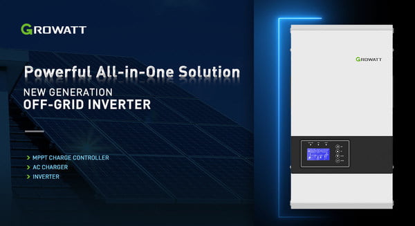 Growatt releases its second generation inverter for off-grid solar applications