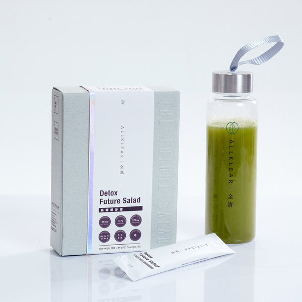 Allklear Detox Future Salad (without water bottle) - Retail Price: HK$280/ 7 Sachets