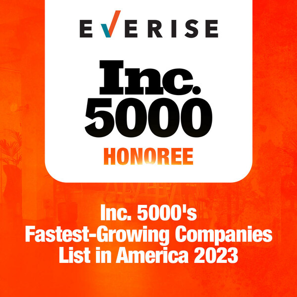 Everise is named among Inc.'s Top 5000 in America for the first time.