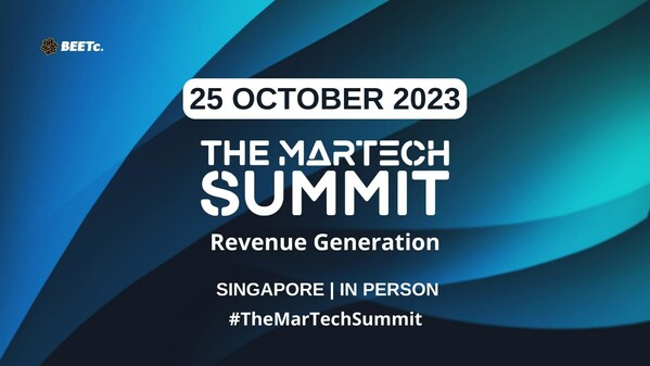 The MarTech Summit Singapore Revenue Generation, 25 October 2023