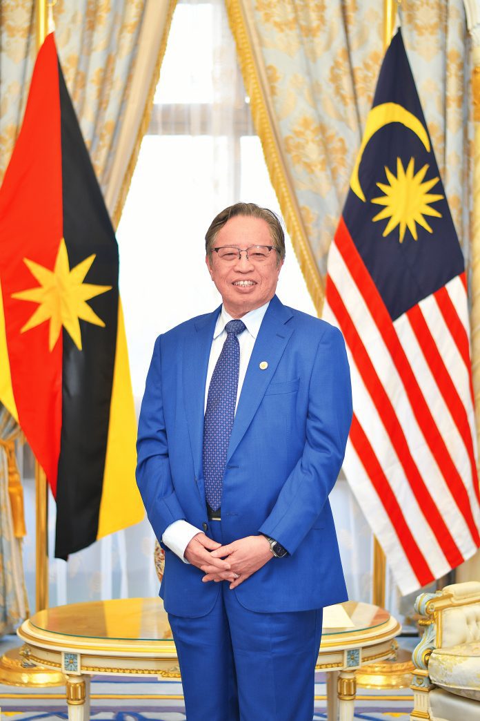 YAB Datuk Patinggi Tan Sri Abang Johari Tun Abang Openg, the Premier of Sarawak