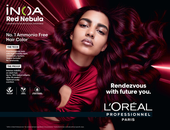 Discover iNOA Red Nebula, new red burgundy colour collection to iNOA palette