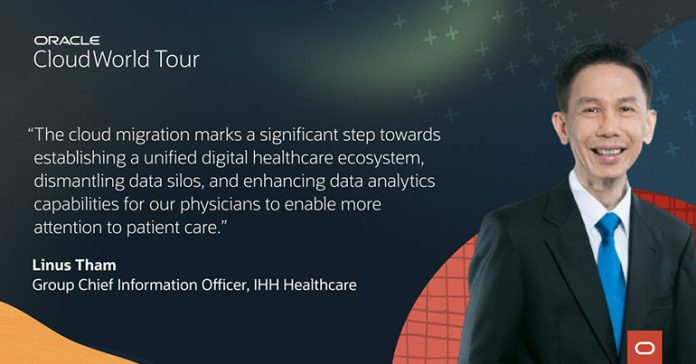IHH Healthcare Selects Oracle Exadata Platform to Improve Operational Efficiency and Patient Outcomes