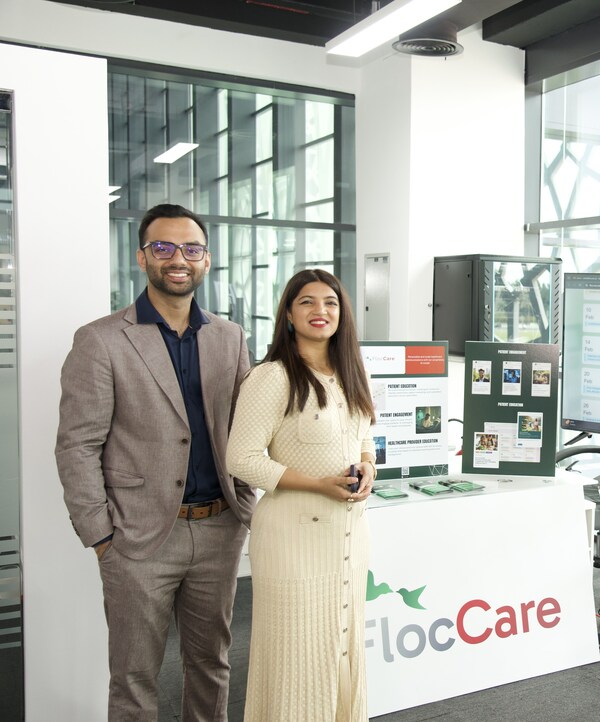 FlocCare founders Shilpa Karkeraa and Rhythm Jolly