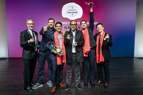 Bangkok's Gaggan is announced as The Best Restaurant in Asia 2025, sponsored by S.Pellegrino & Acqua Panna, at a live awards ceremony in Seoul Bangkok's Gaggan is announced as The Best Restaurant in Asia 2025, sponsored by S.Pellegrino & Acqua Panna, at a live awards ceremony in Seoul