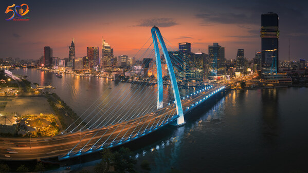 Ho Chi Minh City by night – vibrant experiences, dazzling lights, and river charm. Ho Chi Minh City by night – vibrant experiences, dazzling lights, and river charm.