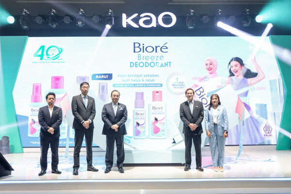 Product Launch Biore Breeze Deodorant by Kao Corporation and PT Kao Indonesia
