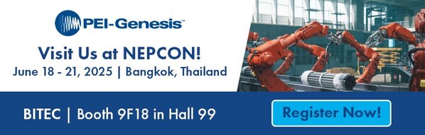 PEI-Genesis to Exhibit at NEPCON Thailand 2025 in Bangkok
