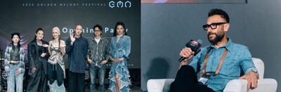 Left: GMA performances by rising artists; Right: Conference speaker Panos A. Panay / Photo: TTV
