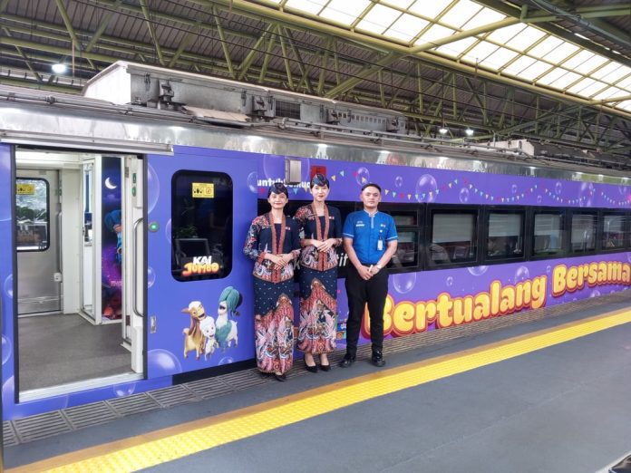 KAI – Kementerian Ekonomi Kreatif – Visinema Kolaborasi Hadirkan Karakter Si Jumbo