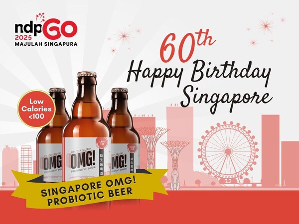 OMG! Probiotic Beer Celebrates SG60