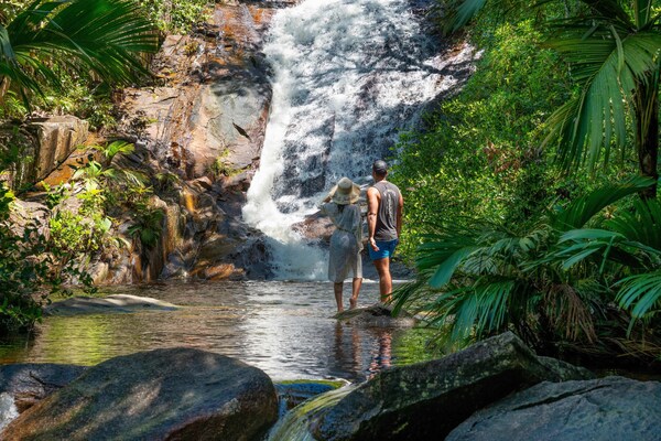 Take a plunge at the Sauzier Waterfall - Tourism Seychelles