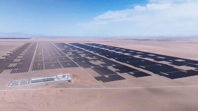 Trinasolar's Vertex modules revive the Gobi Desert, expanding clean energy and ecological recovery