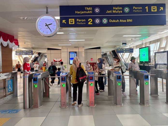 158 Ribu Pengguna Manfaatkan Promo Rp80 LRT Jabodebek pada Perayaan HUT ke-80 RI