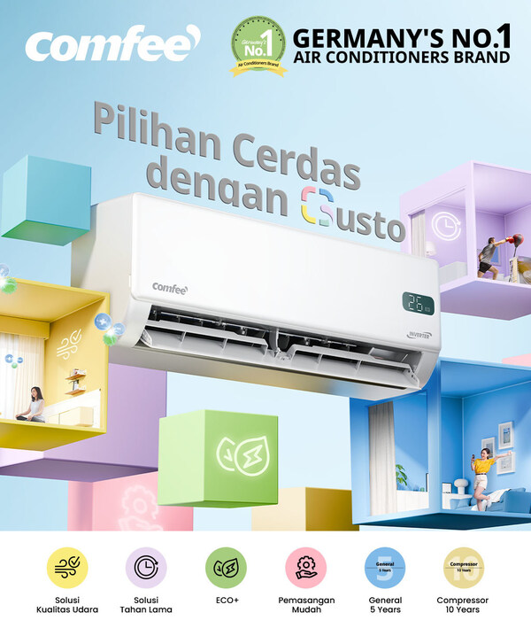 Comfee Lauch Gusto in Indonesia Market