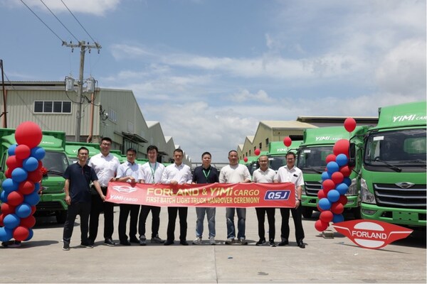 ORLAND held a delivery ceremony in August 2025 to hand over 260 light trucks to local transport company YIMI CARGO in Angeles city