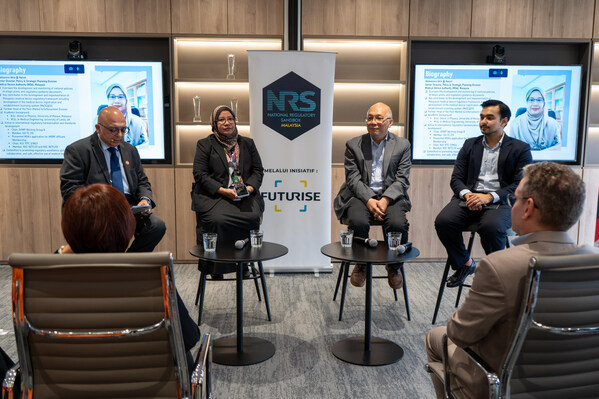 Panelists sharing their expertise during the RegTalk session held in Kuala Lumpur