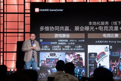 Shan Xuefeng, Management Director of Consumer Cloud Service Europe Ecosystem Development & Sales, HUAWEI Consumer BG