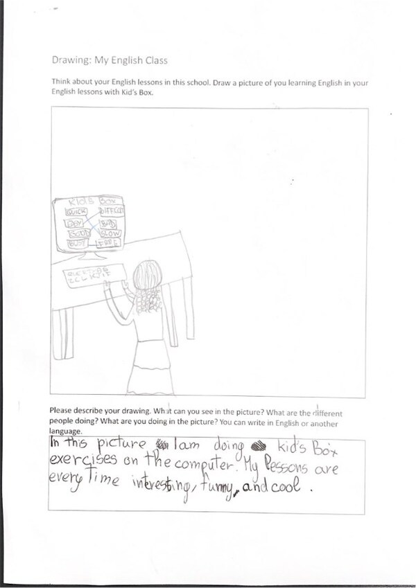 Interesting, funny and cool is how one Italian student described their English class