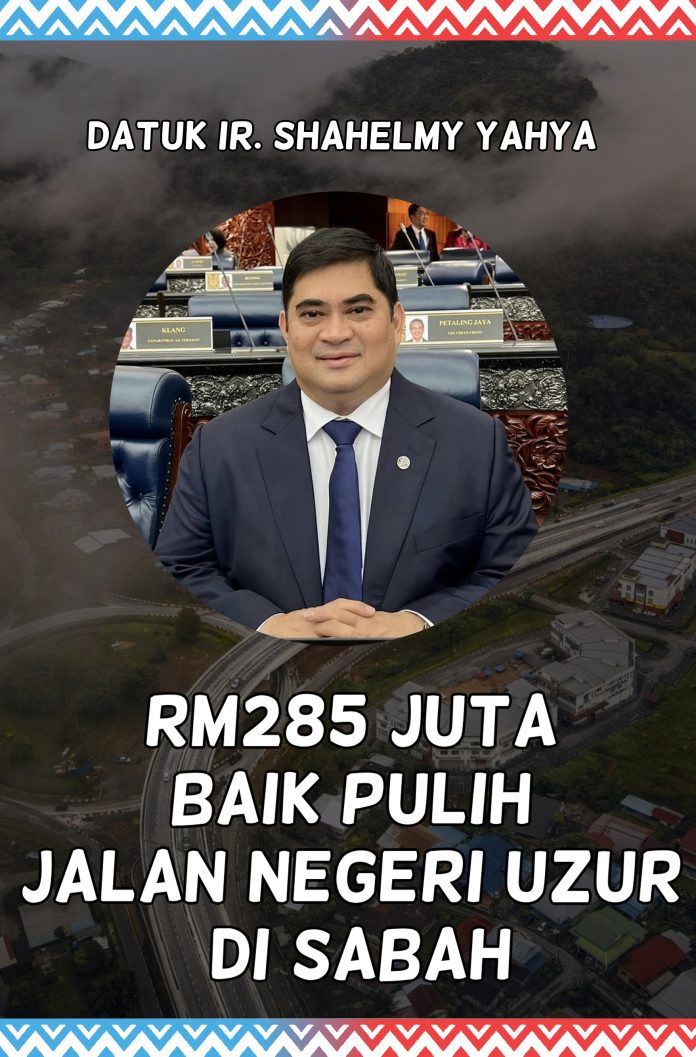 sinar - rm285 juta baik pulih jalan uzur 2