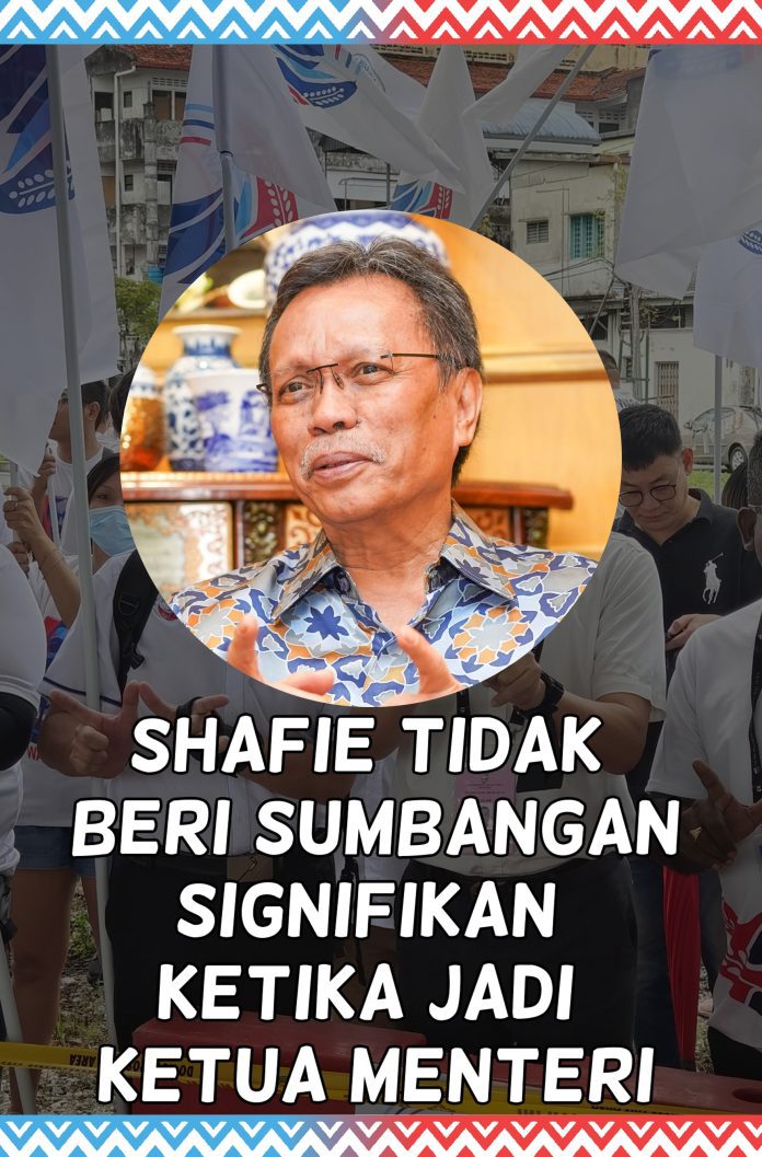 utusan - shafie tidak sumbang signifikan