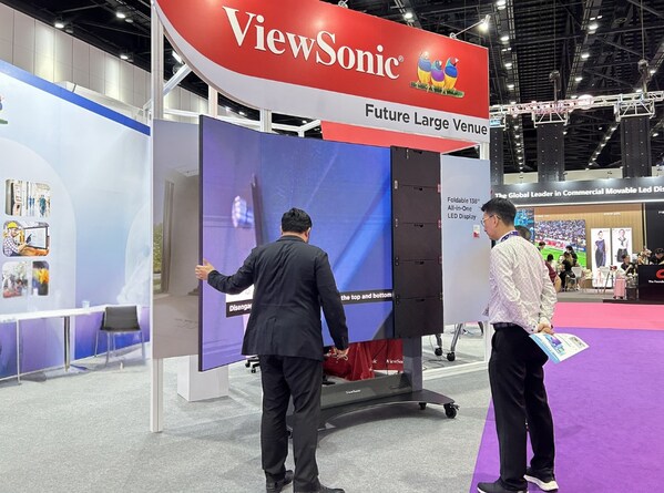 ViewSonic's LDS138-151 delivered impressive, large-scale visual at 2025 InfoComm Asia.