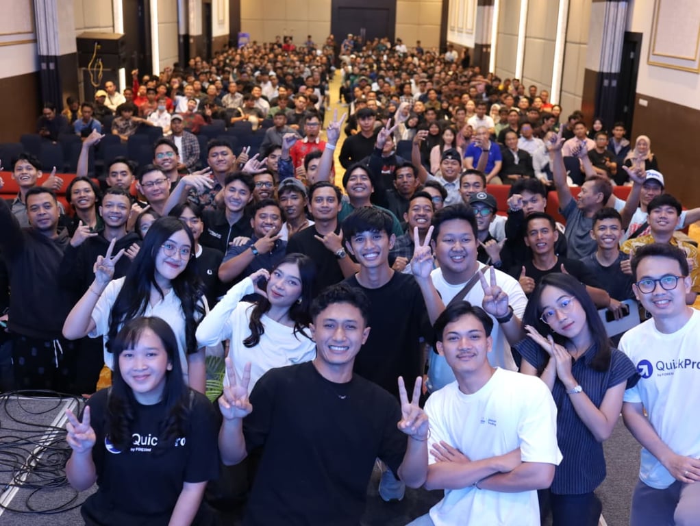 Keseruan edukasi trading forex bersama Rizki Aditama di Surabaya