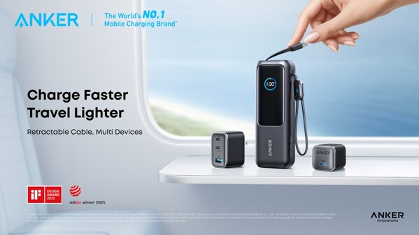 Anker Unveils Six Ultra-Portable Products, Delivering Faster Charging, Lighter Travels