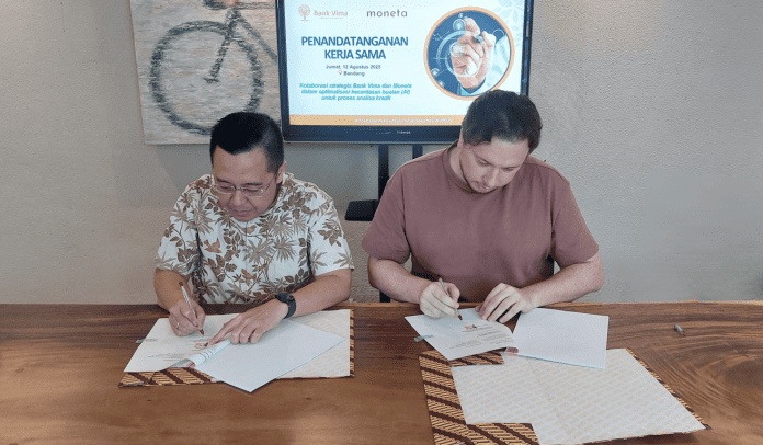 Bank Vima Gandeng Moneta, Manfaatkan AI untuk Proses Analisa Kredit Lebih Cepat dan Akurat
