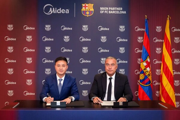Midea and FC Barcelona, Kick Off Strategic Alliance for Global Growth