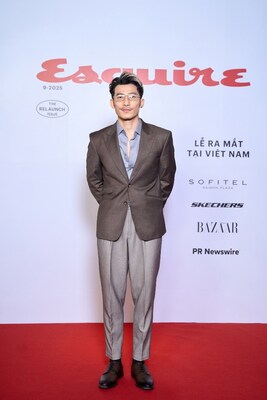 Lien Binh Phat on the event's red carpet