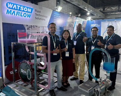 From left to right: Nagesh Bhojane, Deputy Manager, Engineering Service; Faith Tang, Head of APAC Marketing; Srinivas Yadav, Sector leader, Process Industries; Vishal Khaire, Sector Manager, Industrial & Mining and Rakesh Ravi, Sector Manager, F&B.