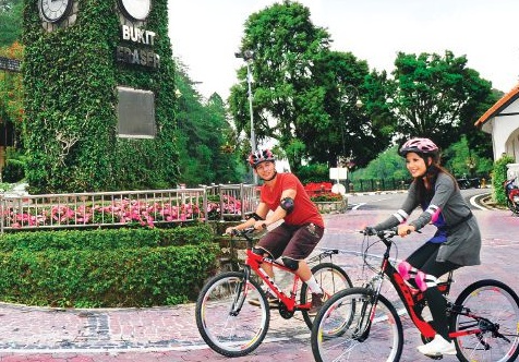 highlands malaysia main fraser's hill cycling