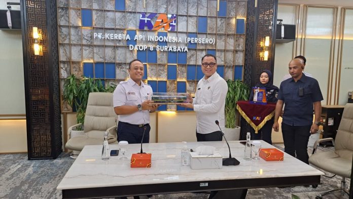 KAI Daop 8 Surabaya Terima Kunjungan BNN Provinsi Jatim dan BNN Kota Surabaya, Perkuat Kolaborasi Dalam Pencegahan dan Pemberantasan Narkoba