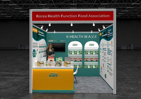 The Korea Health Functional Food Promotional Booth at Vitafoods Asia 2025