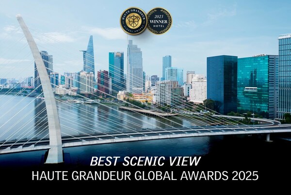 Le Méridien Saigon holds the “Best Scenic View” award recognized by the prestigious Haute Grandeur Global Awards.