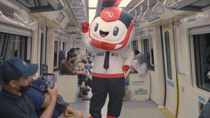 Semangat Baru LRT Jabodebek Hadir Lewat Maskot Reno dan Tagline Transportasi Cerdas, Mobilitas Tanpa Batas