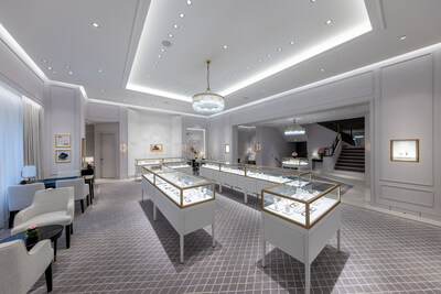 Harry Winston Ginza Flagship Salon Interior