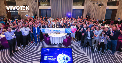 VIVOTEK hosted the Global Partner Summit, bringing hundreds of strategic partners to Taiwan to experience AI cloud security solutions and strengthen collaboration. (PRNewsfoto/VIVOTEK Inc.)