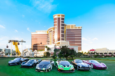 From September 29 to November 16, the "Wynn Signature - 2025 Hypercar Exhibition" is showcasing a specially curated collection of over 20 hypercars at Wynn Macau and Wynn Palace. (PRNewsfoto/Wynn Resorts (Macau))