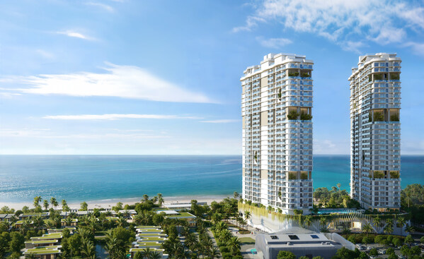 Maia Ho Tram is a landmark hospitality and residential development on Vietnam’s southern coast, designed by Dewan.