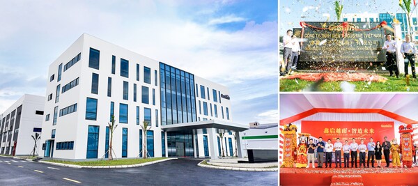 Gushine’s Hai Phong manufacturing base on the inauguration day