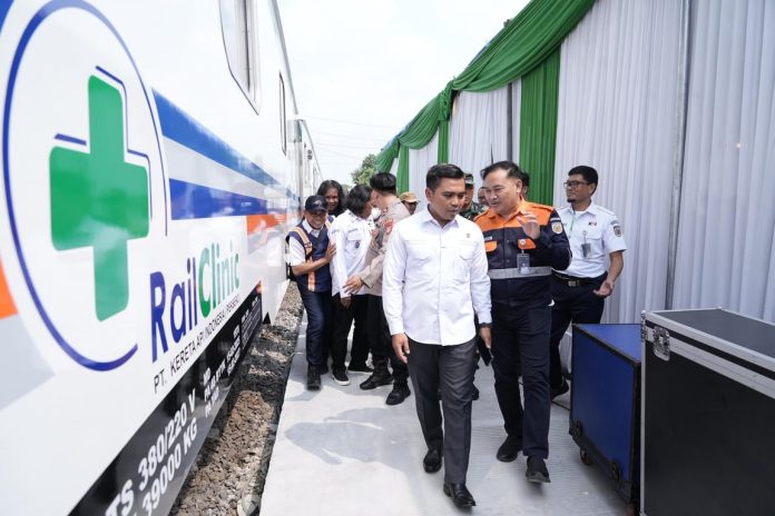 KAI Daop 1 Jakarta Hadirkan Layanan Kesehatan Gratis bagi Masyarakat Melalui Rail Clinic di Stasiun Klari