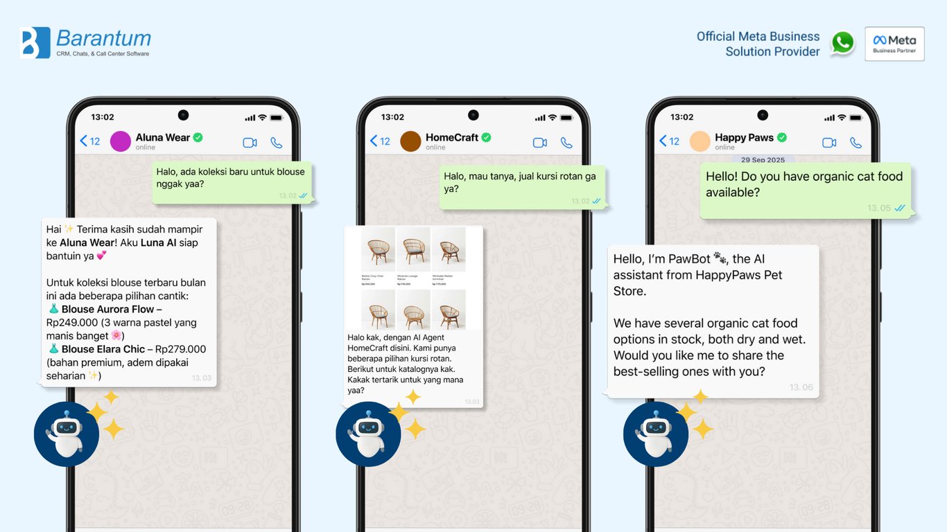 AI Agent Barantum in action.