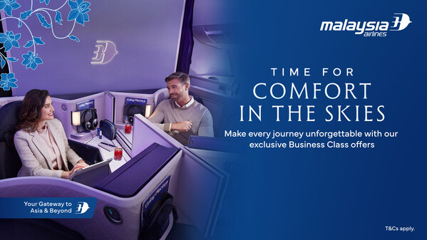 Malaysia Airlines Showcases Elevated Journeys with “Time for Comfort in the Skies” Campaign