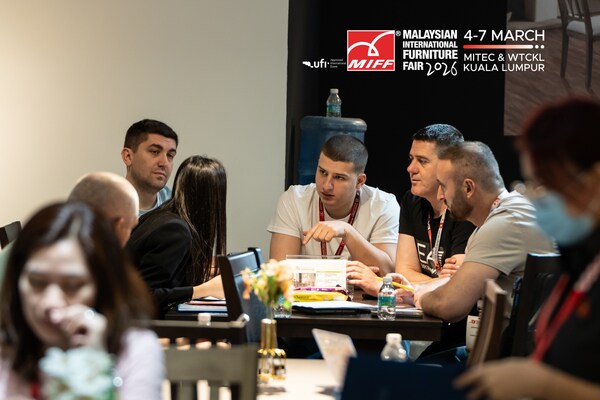Business Discussion during the Malaysian International Furniture Fair (MIFF) 2025