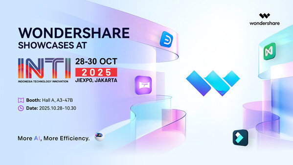 Wondershare, a global leader in creative and productivity software, announces its participation in INTI.