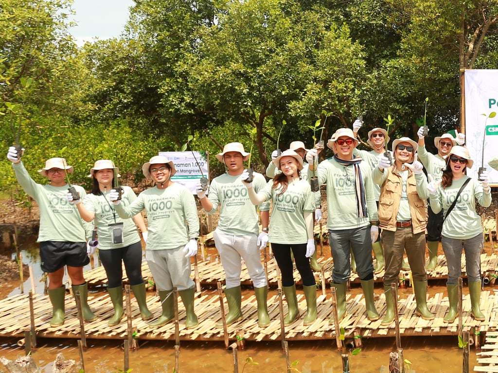 Tanam 1.000 Pohon Mangrove, BRIDS Perkuat Ketahanan Pantai 