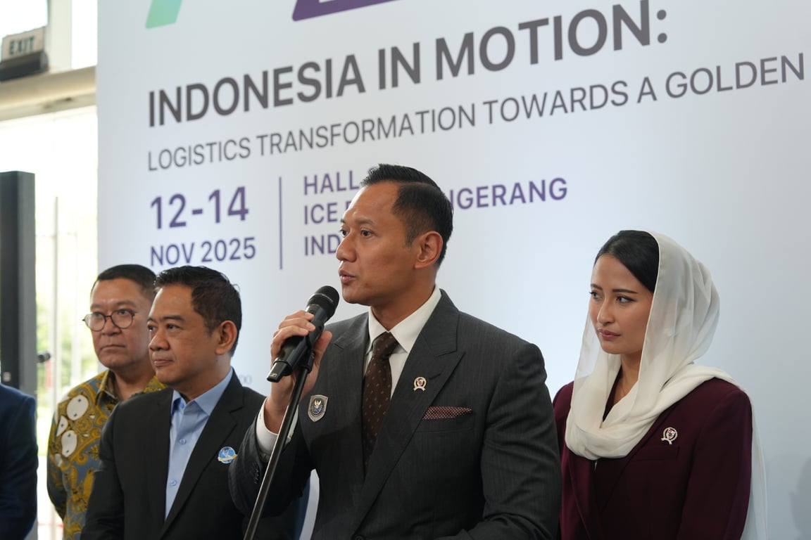 AHY, dalam sesi tanya jawab pada ALFI Convex 2025