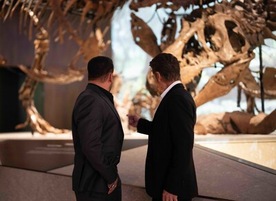 Bollywood Superstars Shah Rukh Khan and Salman Khan Attend Natural History Museum Abu Dhabi's VIP Opening